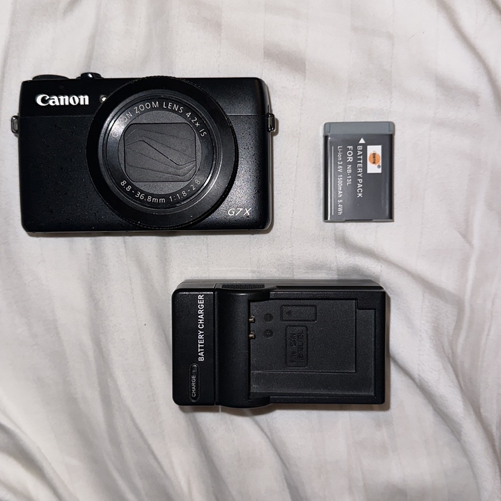 Canon G7X Vlogging Camera